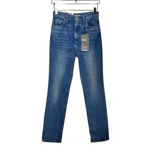 NEW Levi’s Premium 70s High Rise Medium Wash Women’s Straight Jeans Sz 26